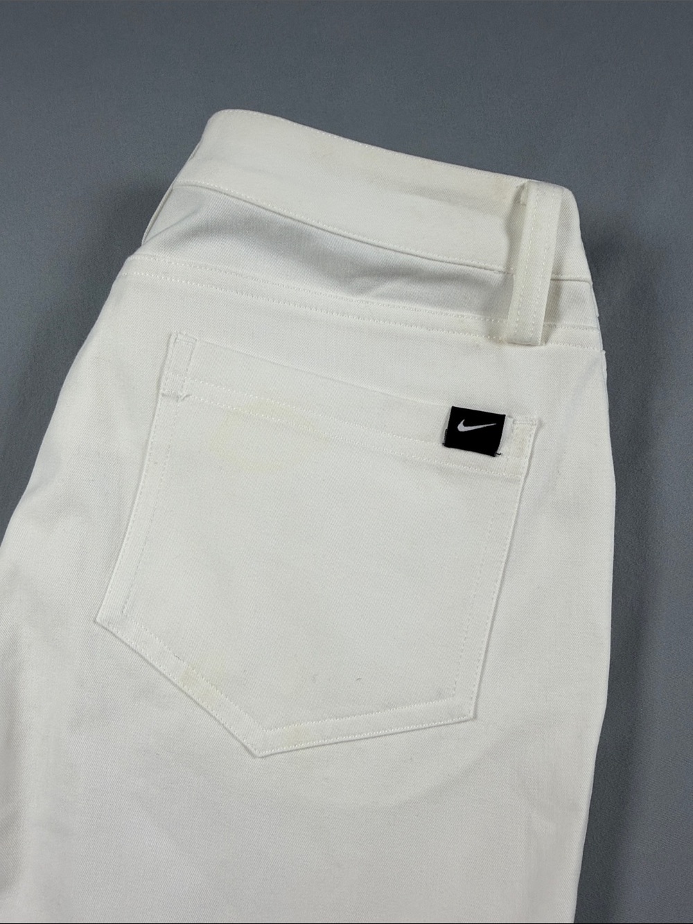 Nike Golf Dri-FIT Slim Fit 5-Pocket Pants White NWT Size 2 - Picture 4 of 11